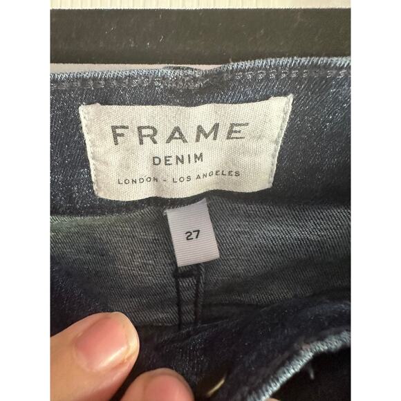 FRAME Denim Le High Straight Women's Jeans Size 27/4 - Picture 4 of 9